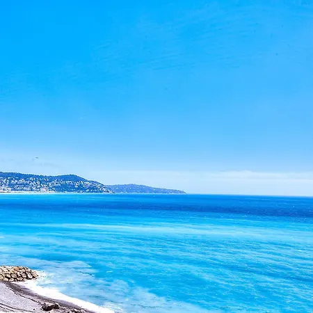Le Florentina, Dernier Etage Avec Terrasse, Vue Sur La Baie Des Anges * نيس
